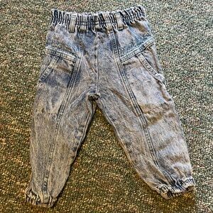 Vintage acid washed jeans